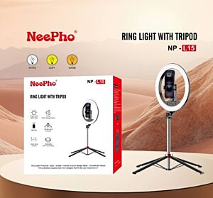 NeePho NP-L15 Ring Light With Tripod