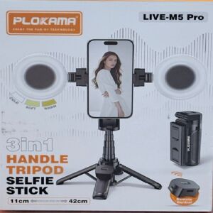 Plokama LIVE-M5 Pro Handle Tripod